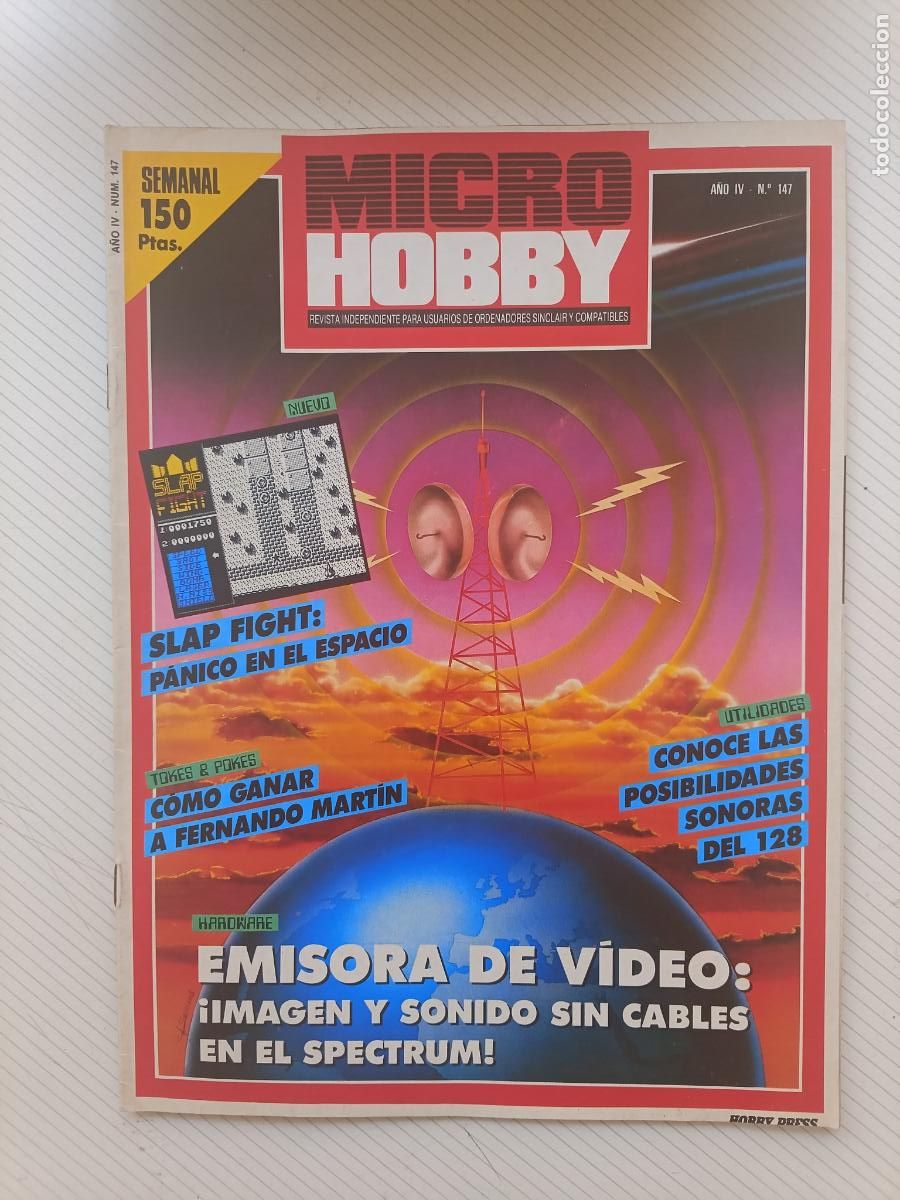 Collezionismo di Riviste e Giornali: Revista de ordenadores MicroHobby n&ordm; 147 (Micro Hobby, sinclair, spectrum)