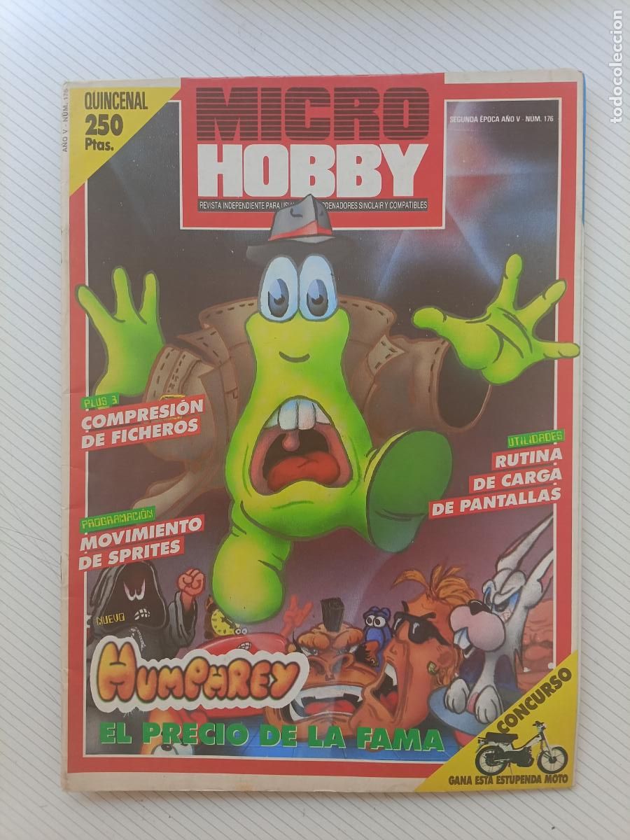 Collezionismo di Riviste e Giornali: Revista de ordenadores MicroHobby n&ordm; 176 (Micro Hobby, sinclair, spectrum)