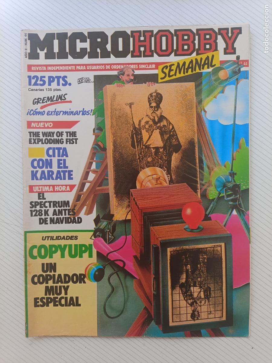 Collezionismo di Riviste e Giornali: Revista de ordenadores MicroHobby n&ordm; 44 (Micro Hobby, sinclair, spectrum)
