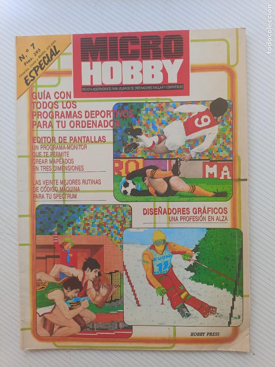 Collezionismo di Riviste e Giornali: Revista de ordenadores MICRO HOBBY ESPECIAL N&ordm; 7, 1984