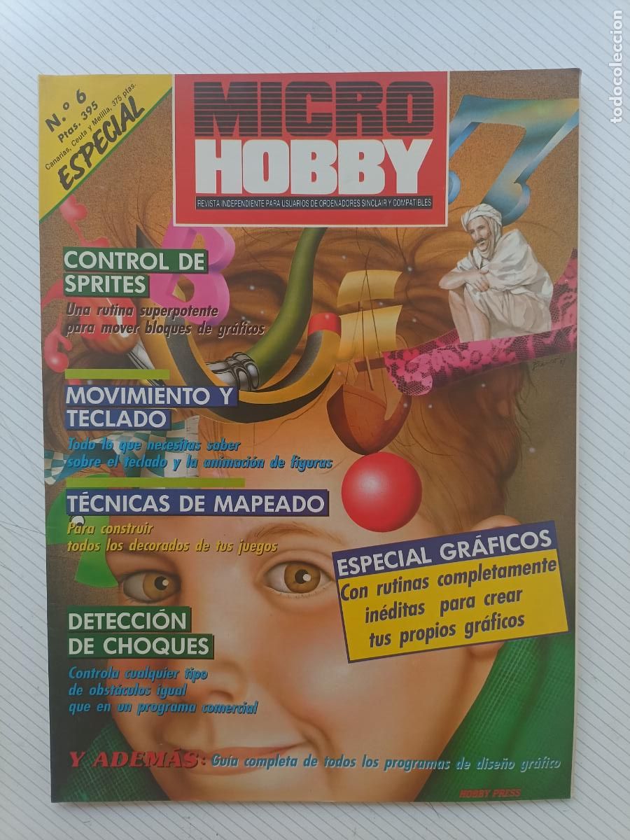 Collezionismo di Riviste e Giornali: Revista de ordenadores MICRO HOBBY ESPECIAL N&ordm; 6, 1984