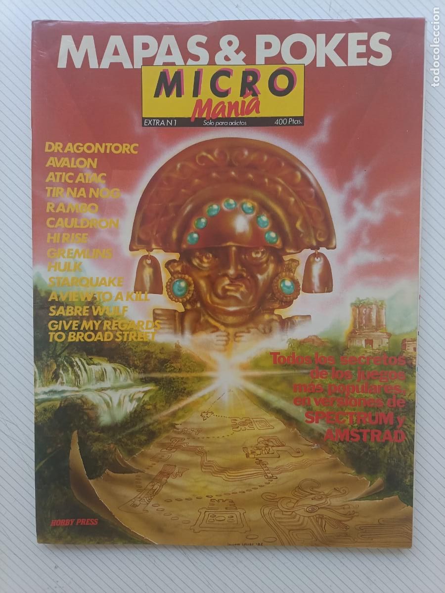 Coleccionismo de revistas y peri&oacute;dicos: Revista de ordenadores Micro Man&iacute;a Extra 1