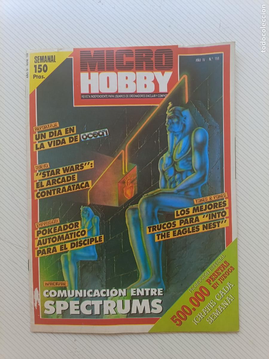 Coleccionismo de revistas y peri&oacute;dicos: REVISTA JUEGOS MICRO HOBBY N&ordm; 159 A&Ntilde;O IV