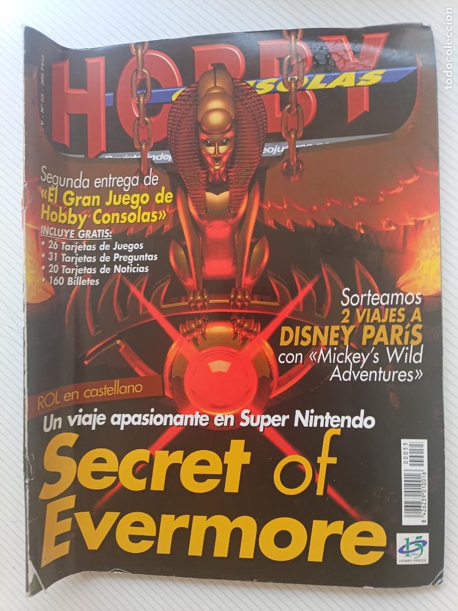 Coleccionismo de revistas y peri&oacute;dicos: REVISTA DE VIDEOJUEGOS HOBBY CONSOLAS 55