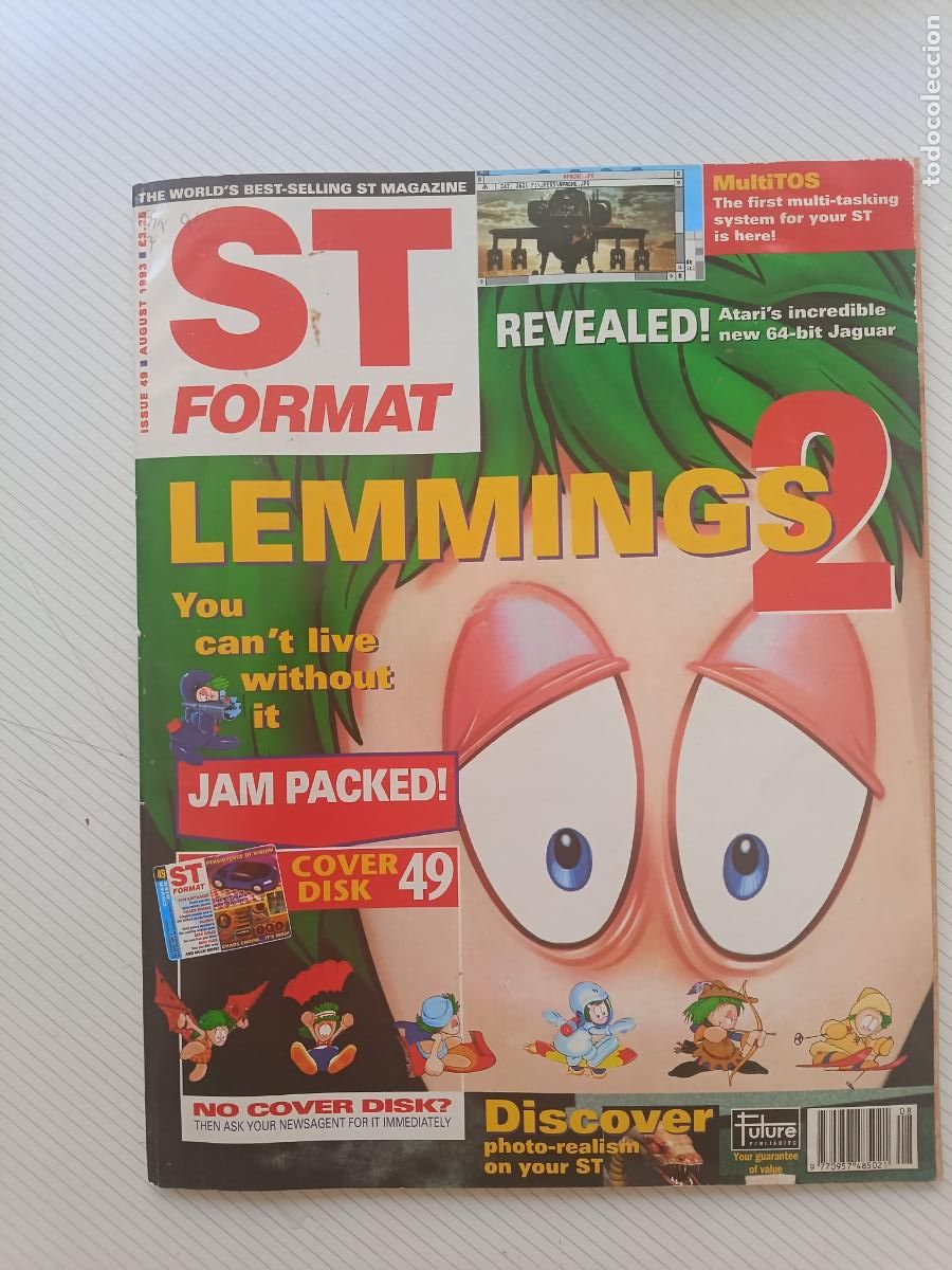 Coleccionismo de revistas y peri&oacute;dicos: Revista inglesa de ordenadores y videojuegos ST Format 1993