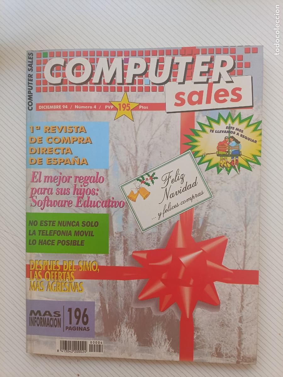 Coleccionismo de revistas y peri&oacute;dicos: Revista inglesa de ordenadores y videojuegos Computer sales 1994