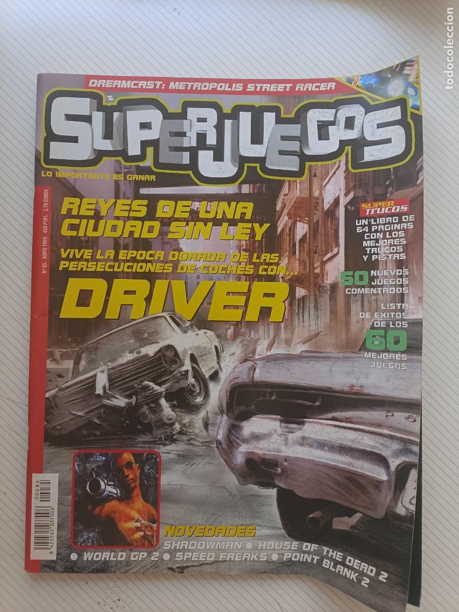 Coleccionismo de revistas y peri&oacute;dicos: Revista de ordenadores - SUPERJUEGOS SUPER JUEGOS - N&ordm; 85