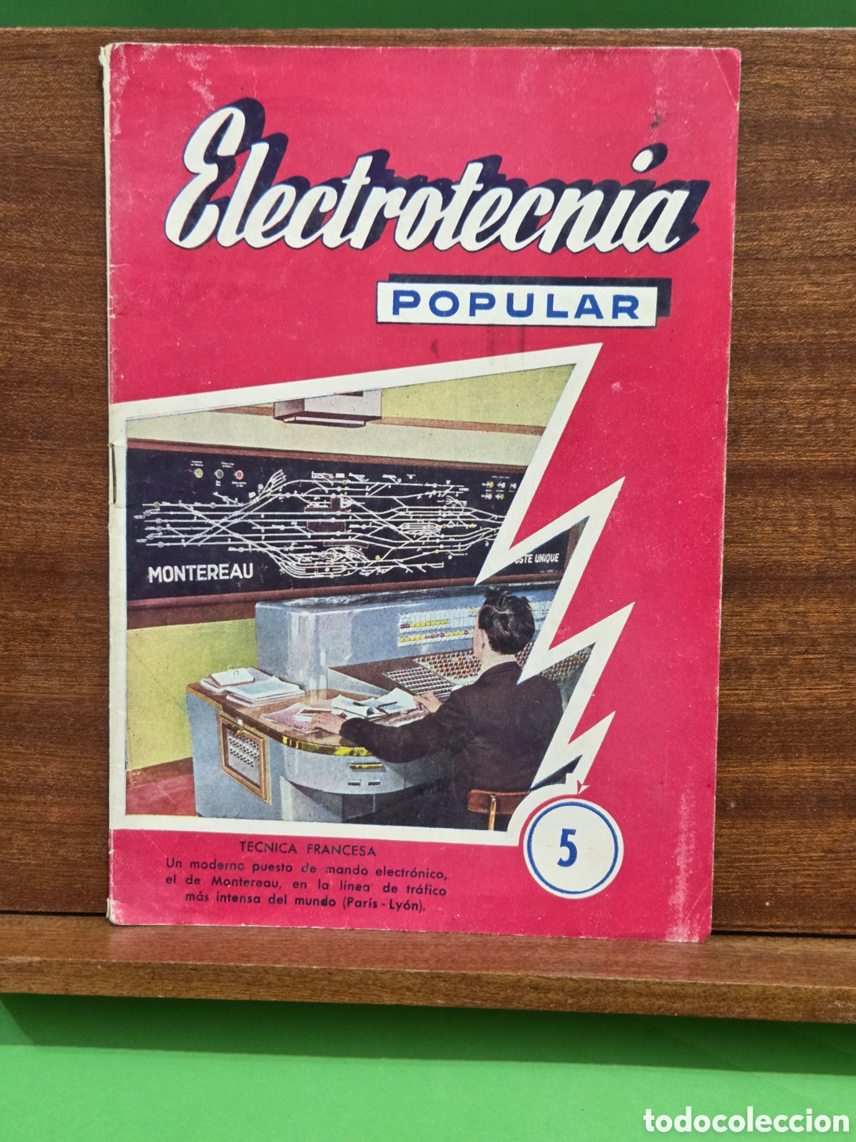 Collection Magazines and Newspapers: ANTIGUA REVISTA...&rdquo;&rdquo;ELECTROTECNIA POPULAR&rdquo;&rdquo;...A&Ntilde;OS 60...N&Uacute;MERO 5...A&Ntilde;O 1...