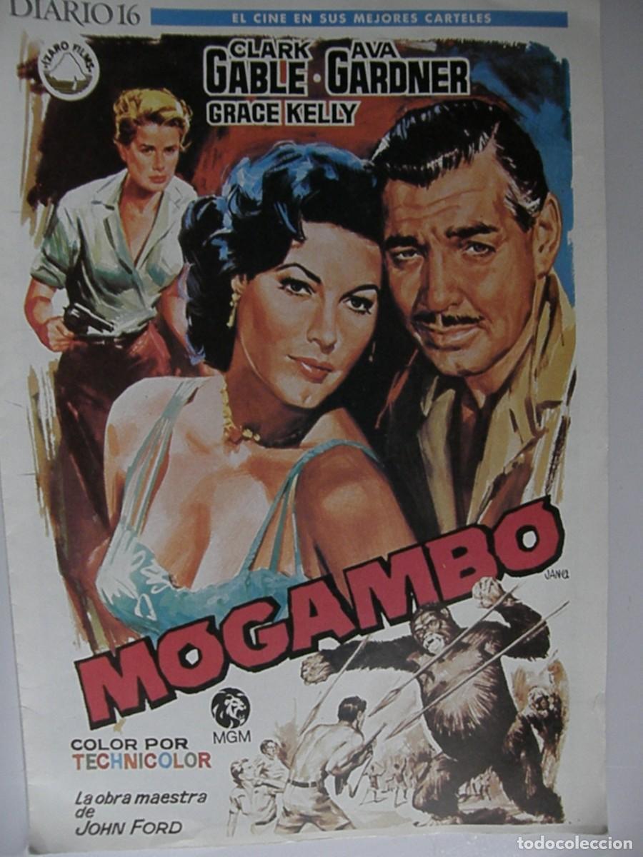 Collection Magazines and Newspapers: Lote 4 Carteleras Diario 16 (1995) - Centenario Cine: Mogambo, 7 novias for 7 hermanos, Julio Cesar.