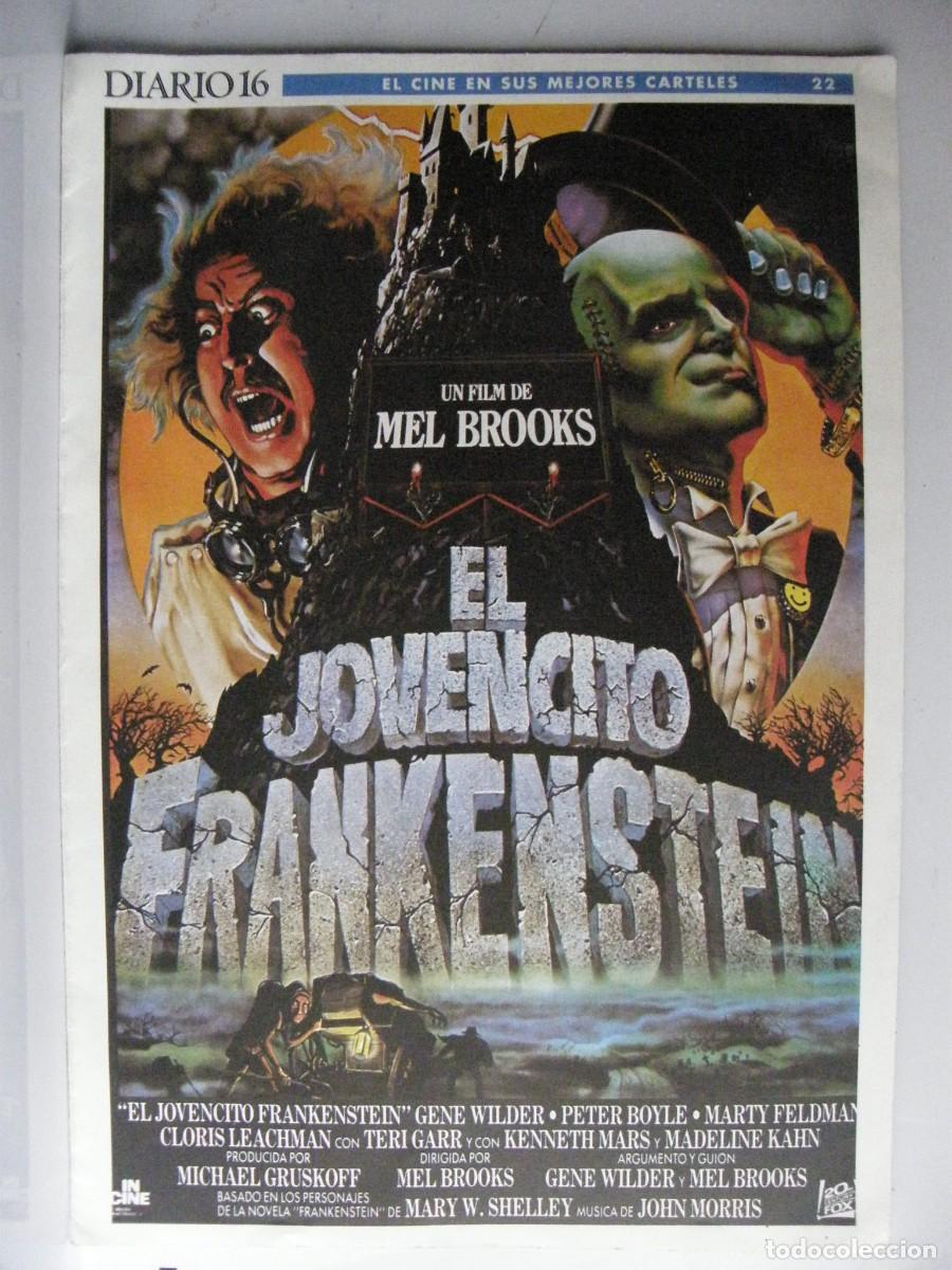 Collection Magazines and Newspapers: Lote 4 Carteleras Diario 16 (1995) - Jovencito Frankenstein, Ca&iacute;da de los Dioses.