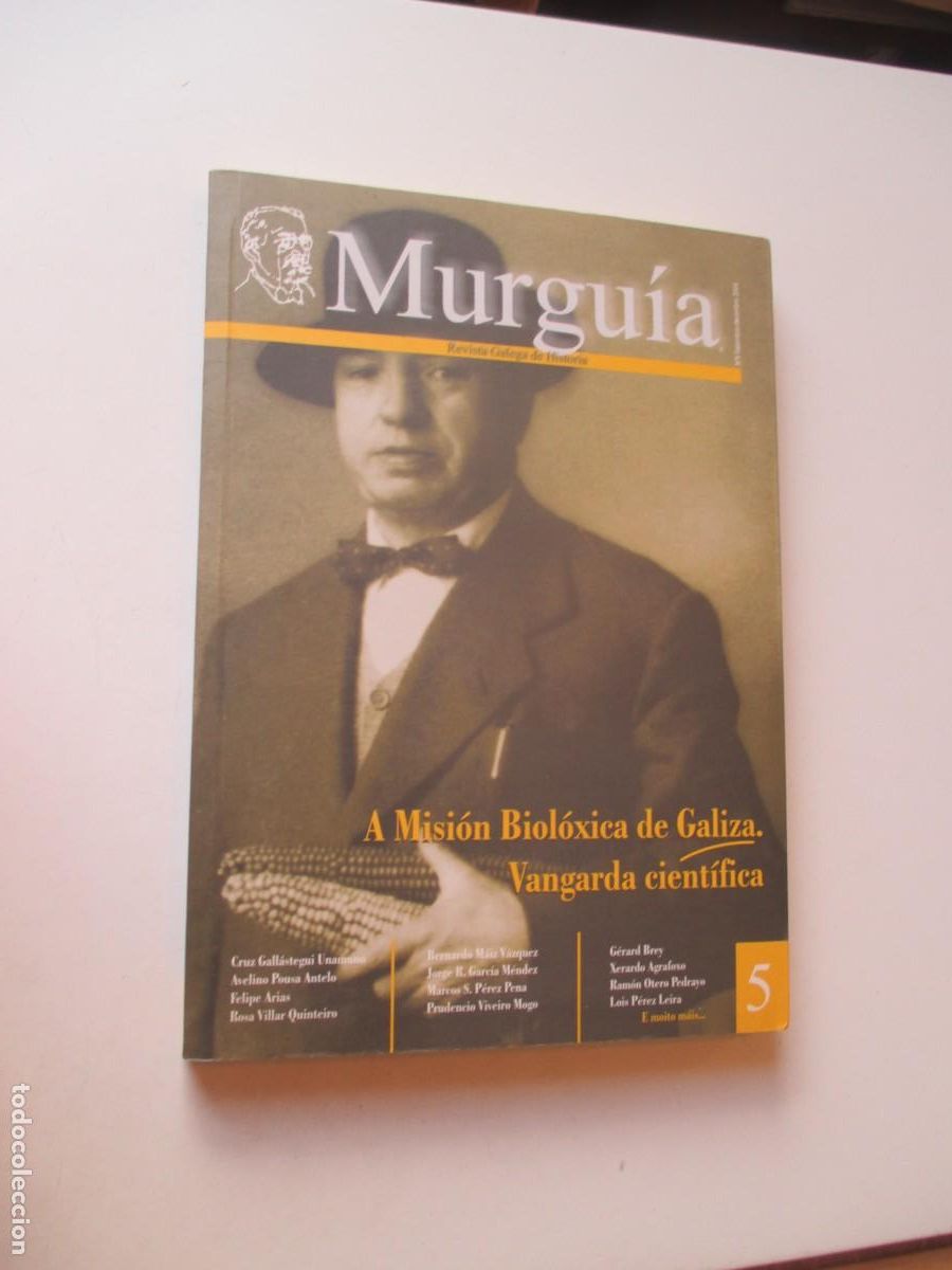 Coleccionismo de revistas y peri&oacute;dicos: Revista galega de historia N&ordm;5 Murgu&iacute;a (gallego) W41097