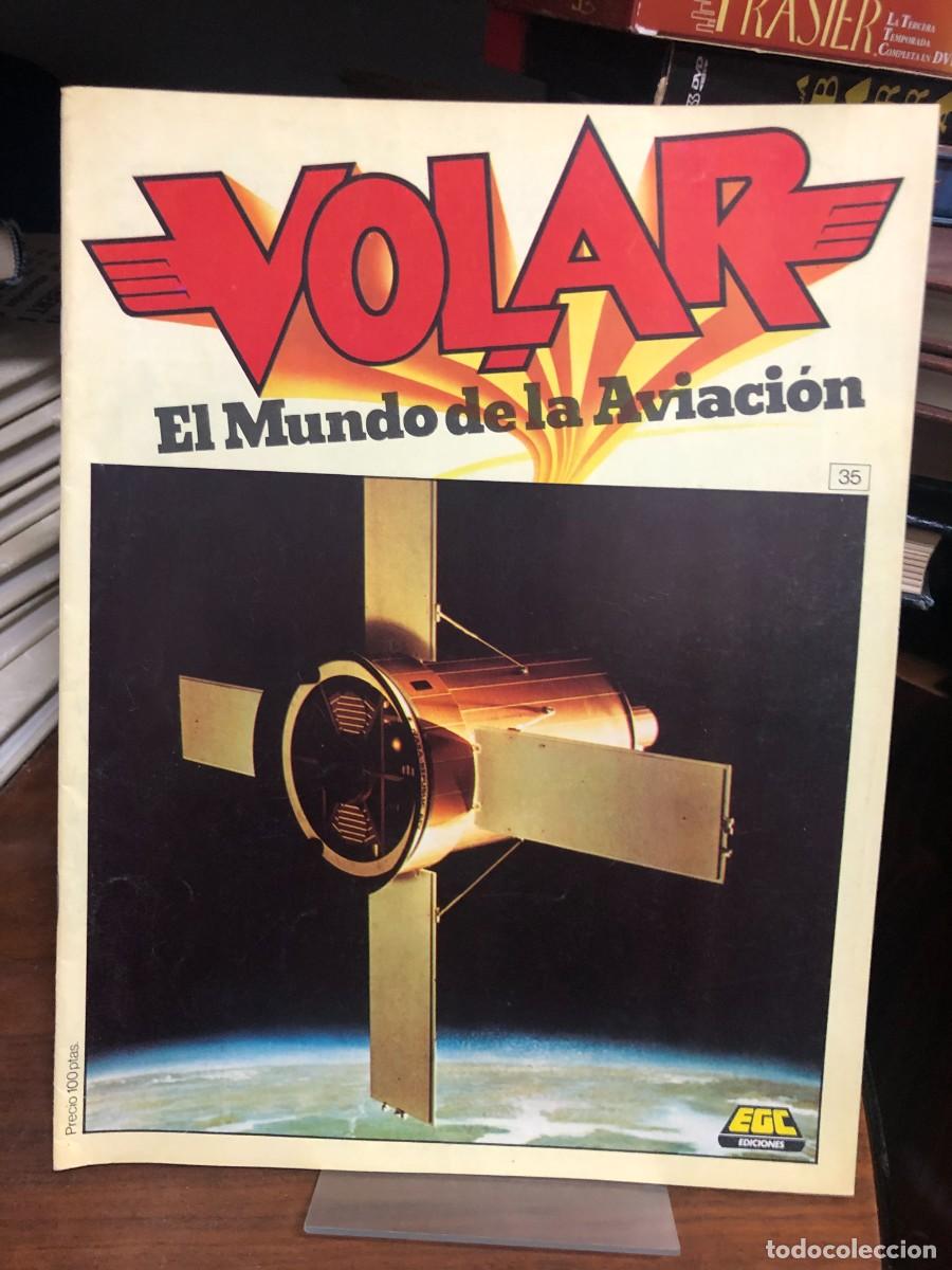 Coleccionismo de revistas y peri&oacute;dicos: Volar: El Mundo de la Aviaci&oacute;n (N&ordm; 35) Exploraci&oacute;n espacial, sat&eacute;lites y tecnolog&iacute;a orbital.