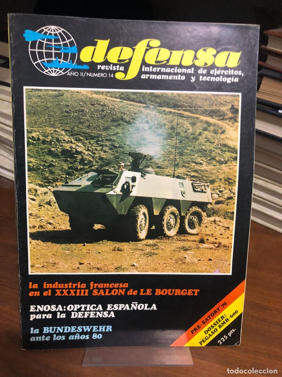 Coleccionismo de revistas y peri&oacute;dicos: Defensa (A&ntilde;o II, N&ordm; 14) blindado espa&ntilde;ol Pegaso BMR-600 y la industria francesa en el Sal&oacute;n de Le Bo