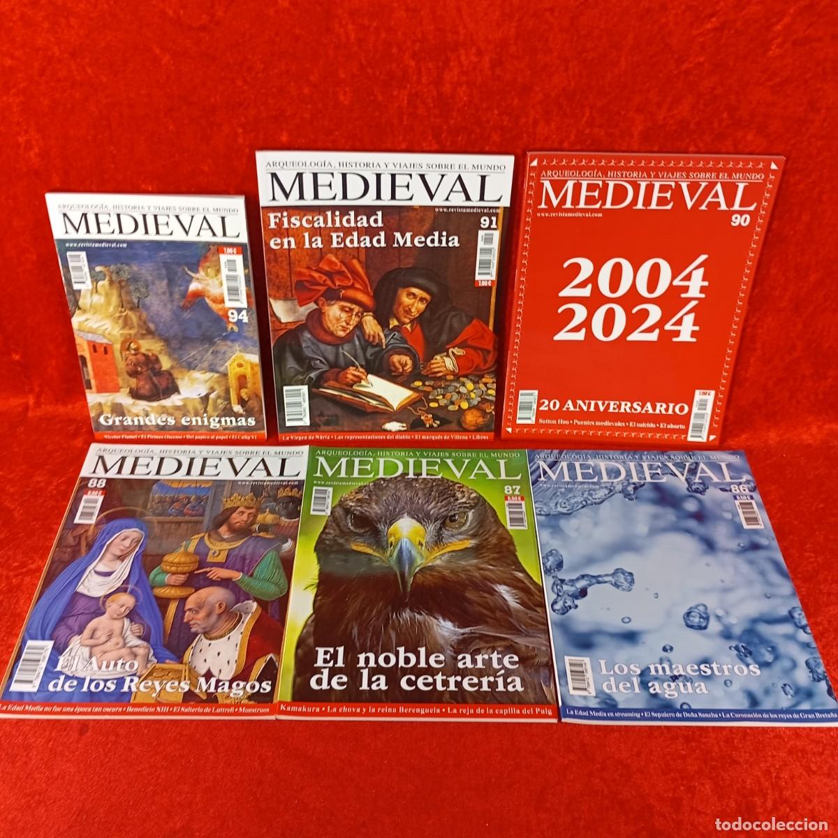 Coleccionismo de revistas y peri&oacute;dicos: MEDIEVAL - LOTE DE 6 REVISTAS - ARQUEOLOG&Iacute;A, HISTORIA Y VIAJES SOBRE EL MUNDO - VER N&ordm; EN FOTOS/ 664