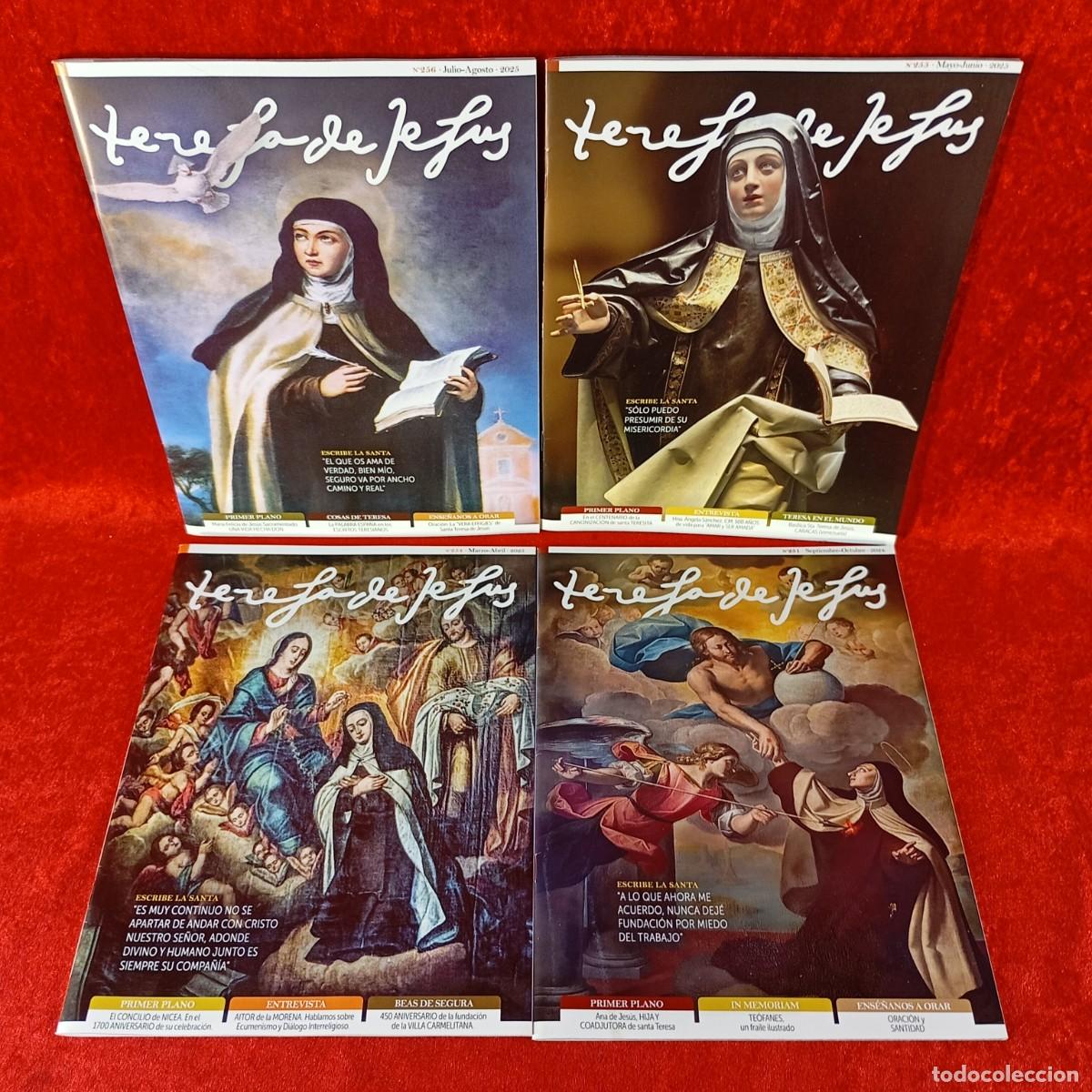 Coleccionismo de revistas y peri&oacute;dicos: TERESA DE JESUS - REVISTA RELIGIOSA - LOTE 4 REVISTAS - 251, 254, 255 Y 256 - A&Ntilde;O 2024 Y 2025 / 671