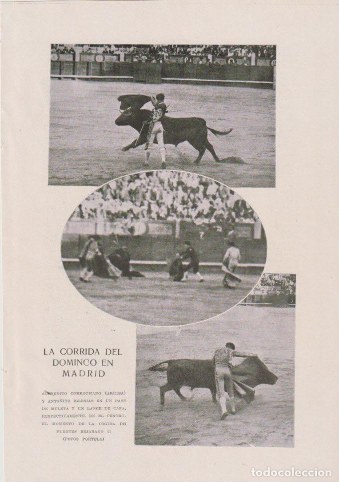 Collection Magazines and Newspapers: * TOROS Y TOREROS * Alfredito Corrochano, Anto&ntilde;ito Iglesias, Custodia Romero, Sotito - 1931
