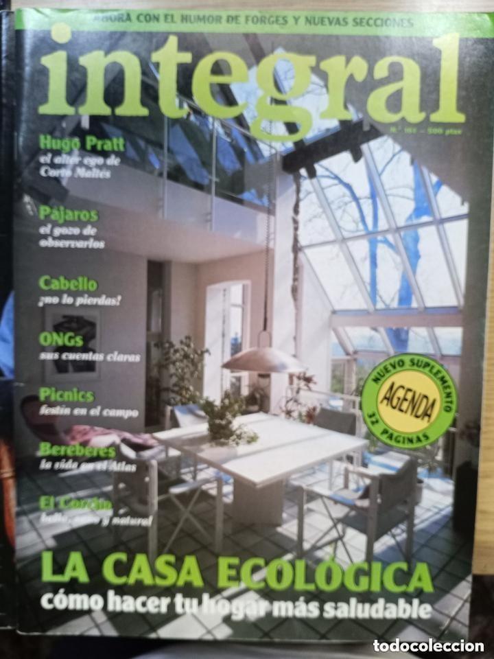 Coleccionismo de revistas y peri&oacute;dicos: INTEGRAL - N 161 -LA CASA ECOLOGICA - HUGO PRATT - PAJAROS - CABELLO - BEREBERES - PICNIC