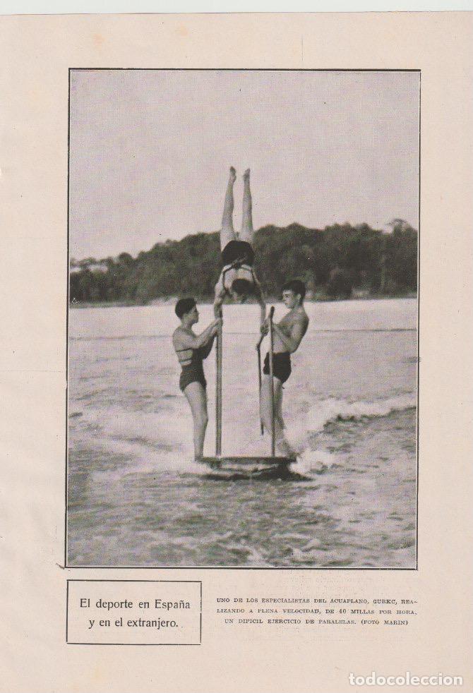 Collectionnisme de Revues et Journaux: *DEPORTES * Nataci&oacute;n: Susana Wolf, Torrens, Vila y Sabata ; boxeo amateur, h&iacute;pica en Burgos...- 1931