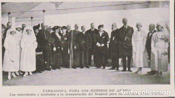 Coleccionismo de revistas y peri&oacute;dicos: *TARRAGONA * Hospital para los heridos de &Aacute;frica - 1921