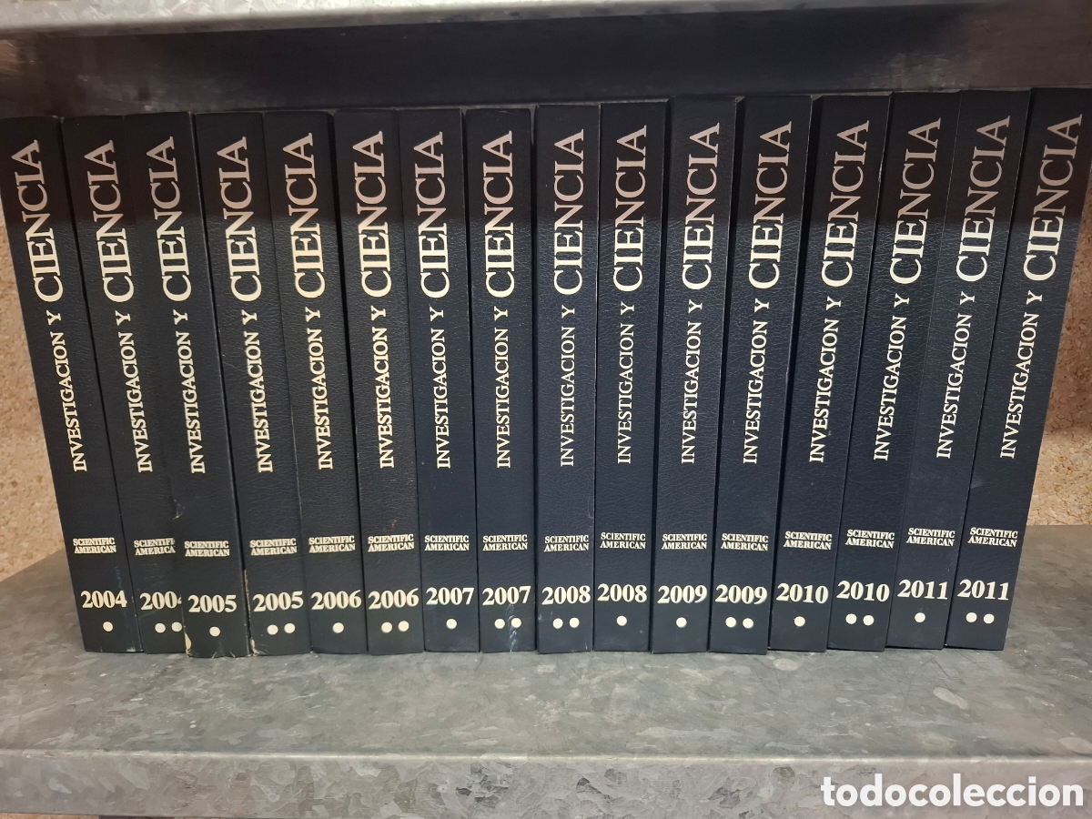 Coleccionismo de revistas y peri&oacute;dicos: COLECCI&Oacute;N REVISTA INVESTIGACI&Oacute;N Y CIENCIA