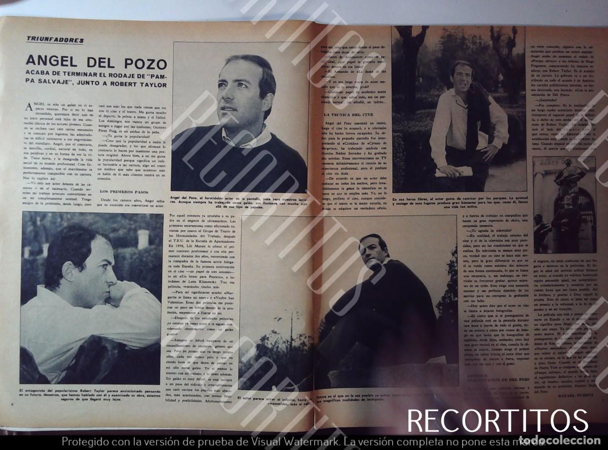 Coleccionismo de revistas y peri&oacute;dicos: ANGEL DE POZO DEL POZO ACTOR