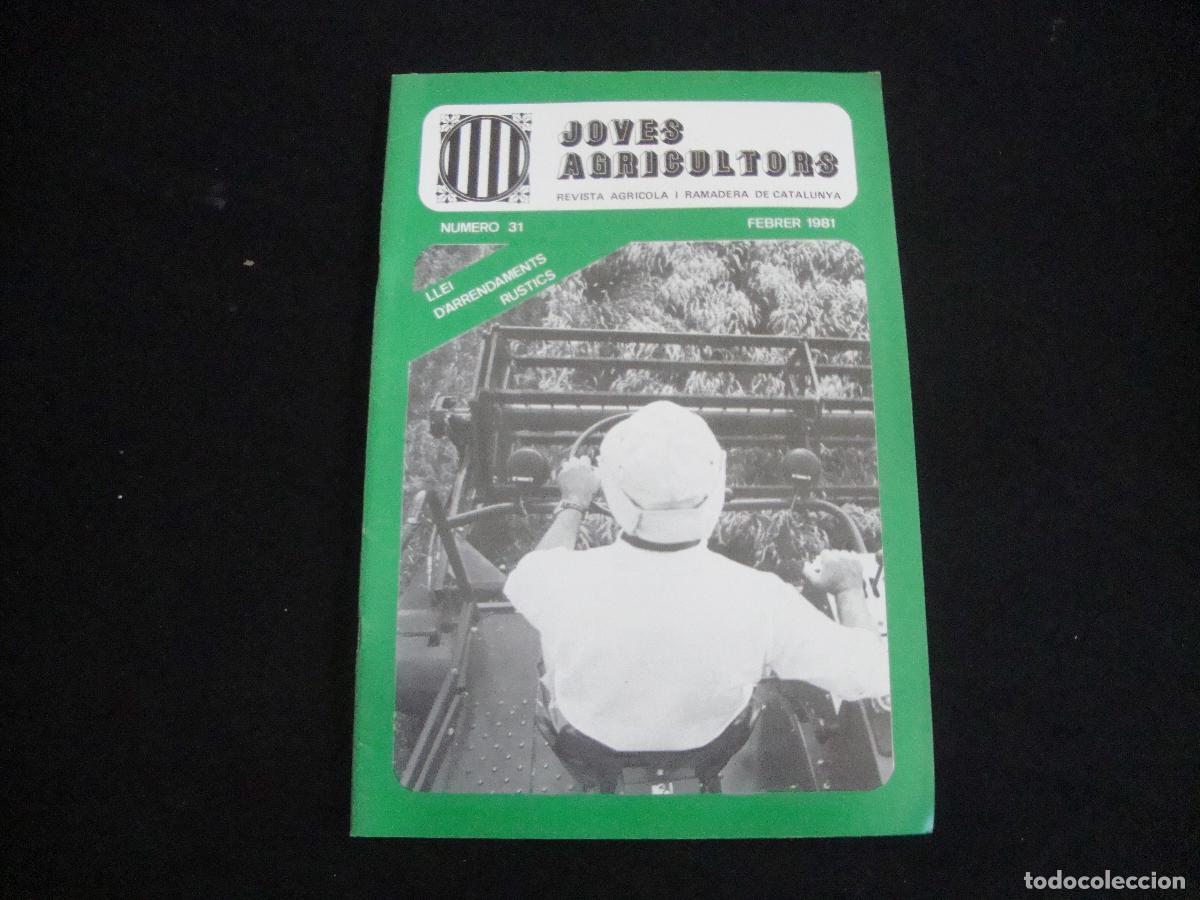 Colecionismo de Revistas e Jornais: REVISTA JOVES AGRICULTORS N&ordm; 31 FEBRER 1981