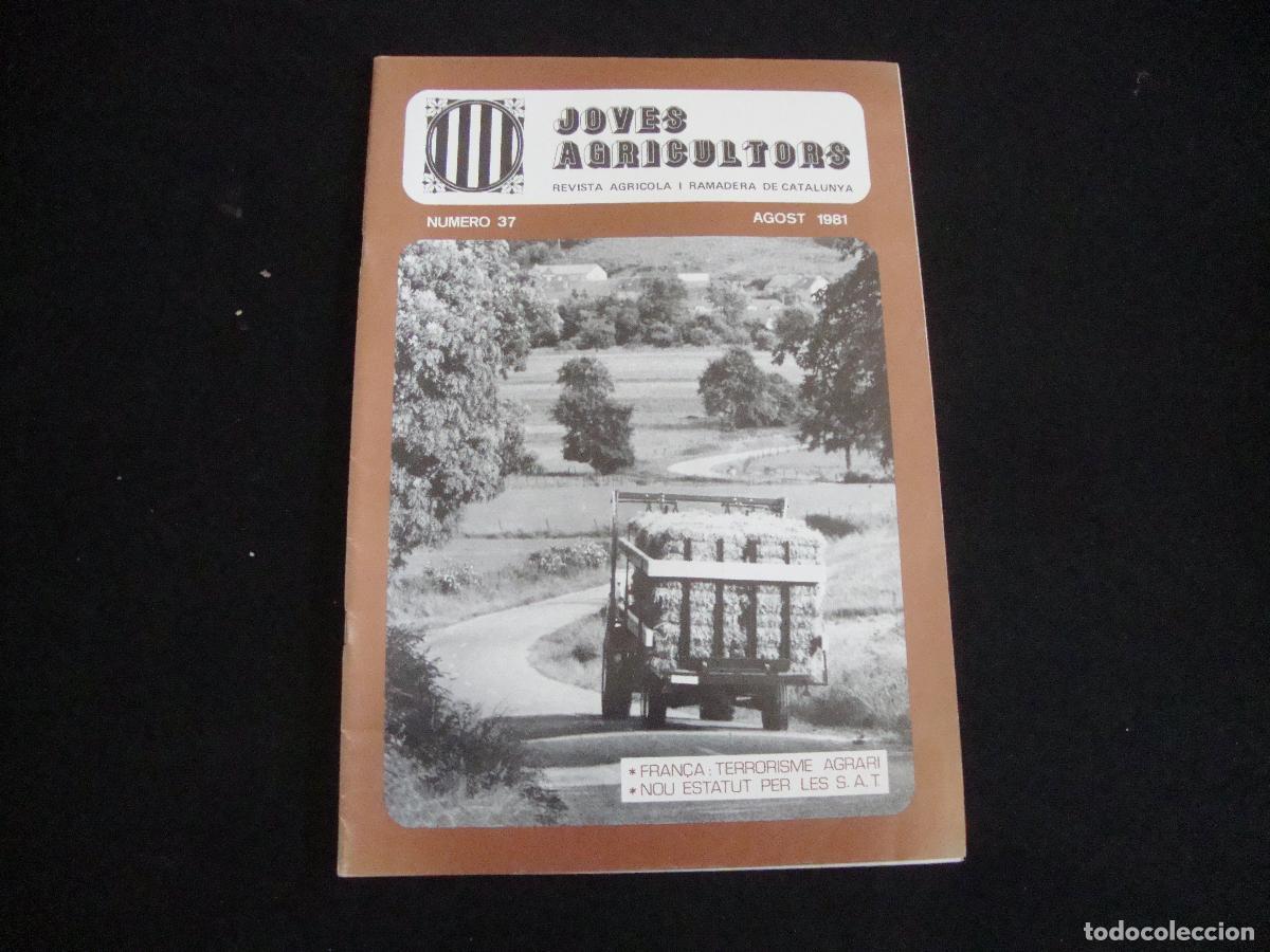 Coleccionismo de revistas y peri&oacute;dicos: REVISTA JOVES AGRICULTORS N&ordm; 37 AGOST 1981
