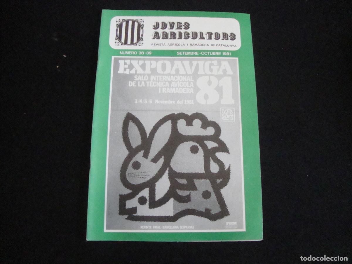 Coleccionismo de revistas y peri&oacute;dicos: REVISTA JOVES AGRICULTORS N&ordm; 38 39 SETEMBRE OCTUBRE 1981