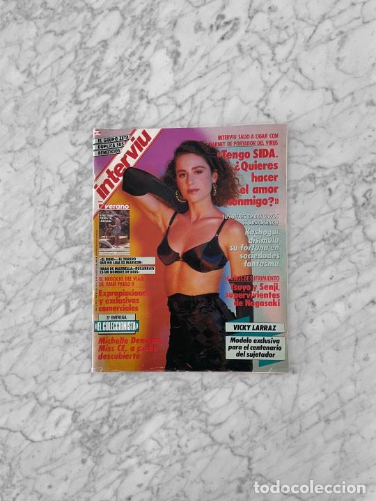 Coleccionismo de revistas y peri&oacute;dicos: INTERVIU - 1989 - BJORN BORG Y LOREDANA BERTE, CHYNNA PHILLIPS, MARILYN MONROE, VICKY LARRAZ