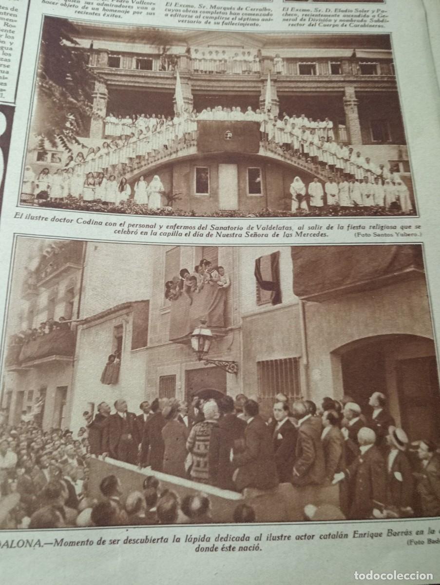 Coleccionismo de revistas y peri&oacute;dicos: REVISTA A&Ntilde;O 1929 BORRAS BADALONA SANTORIO DE VALDELATAS MONTANCHEZ ALMERIA FUTBOL PASAYAKO LOGRO&Ntilde;ES