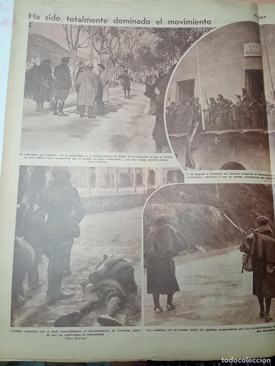 Coleccionismo de revistas y peri&oacute;dicos: REVISTA A&Ntilde;O 1932 REVOLUCION ANARQUISTA EN CARDONA MOVIMIENTO REVOLUCIONARIO OCUPACION AYUNTAMIENTO