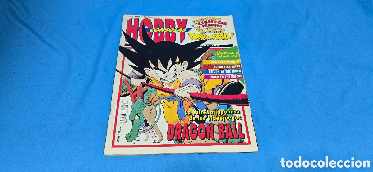 Collectionnisme de Revues et Journaux: REVISTA HOBBY CONSOLAS NUMERO 18. DRAGON BALL