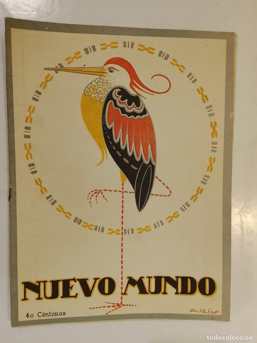 Coleccionismo de revistas y peri&oacute;dicos: NUEVO MUNDO-A&Ntilde;O 1920-CUBA MENOCAL-INUNDACION BARCELONA-APERTURA CALLE BALMES-SANTIAGO DE COMPOSTELA