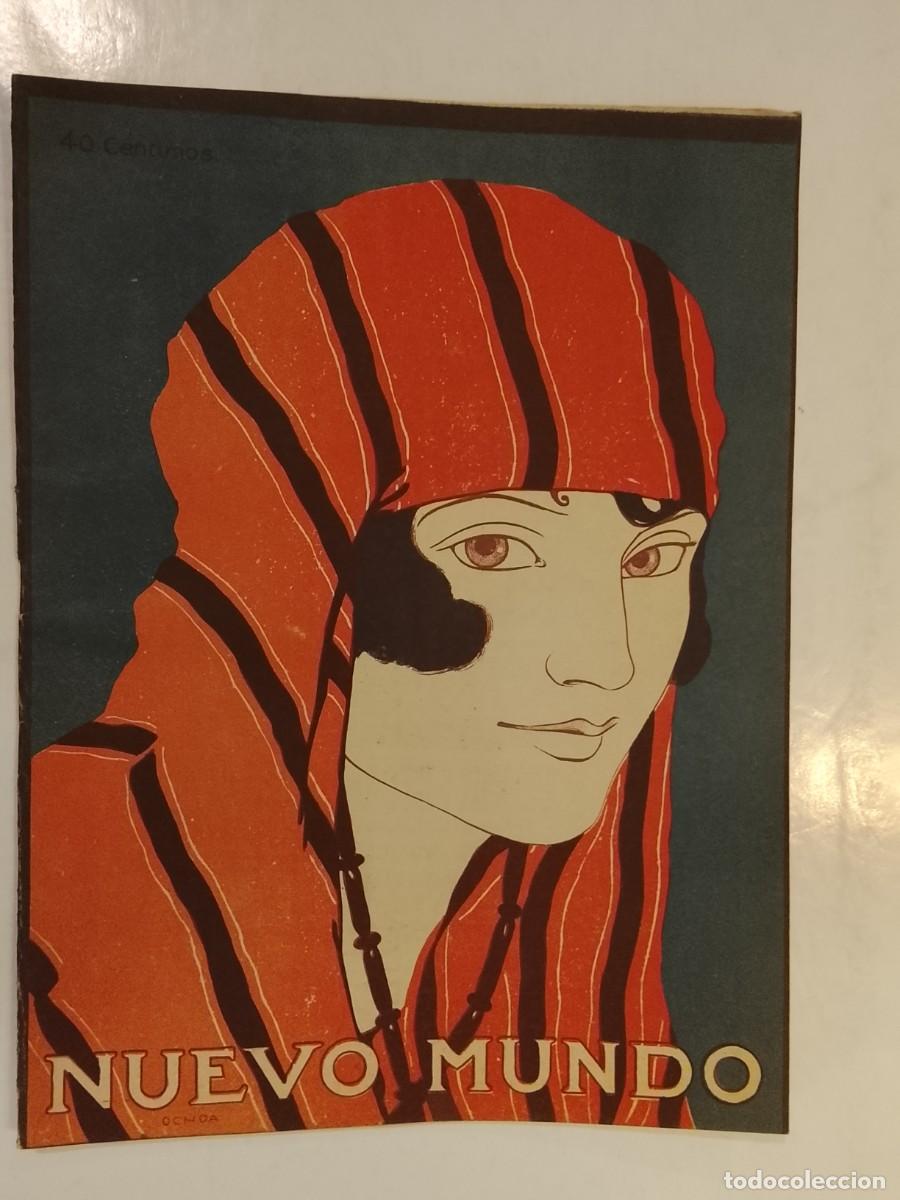 Coleccionismo de revistas y peri&oacute;dicos: NUEVO MUNDO-A&Ntilde;O 1921-OCHOA-INFANTA MELILLA LEGION-BARCELONA CRUZ ROJA-JACK DEMPSEY BOXEO-ESPINO CUBA