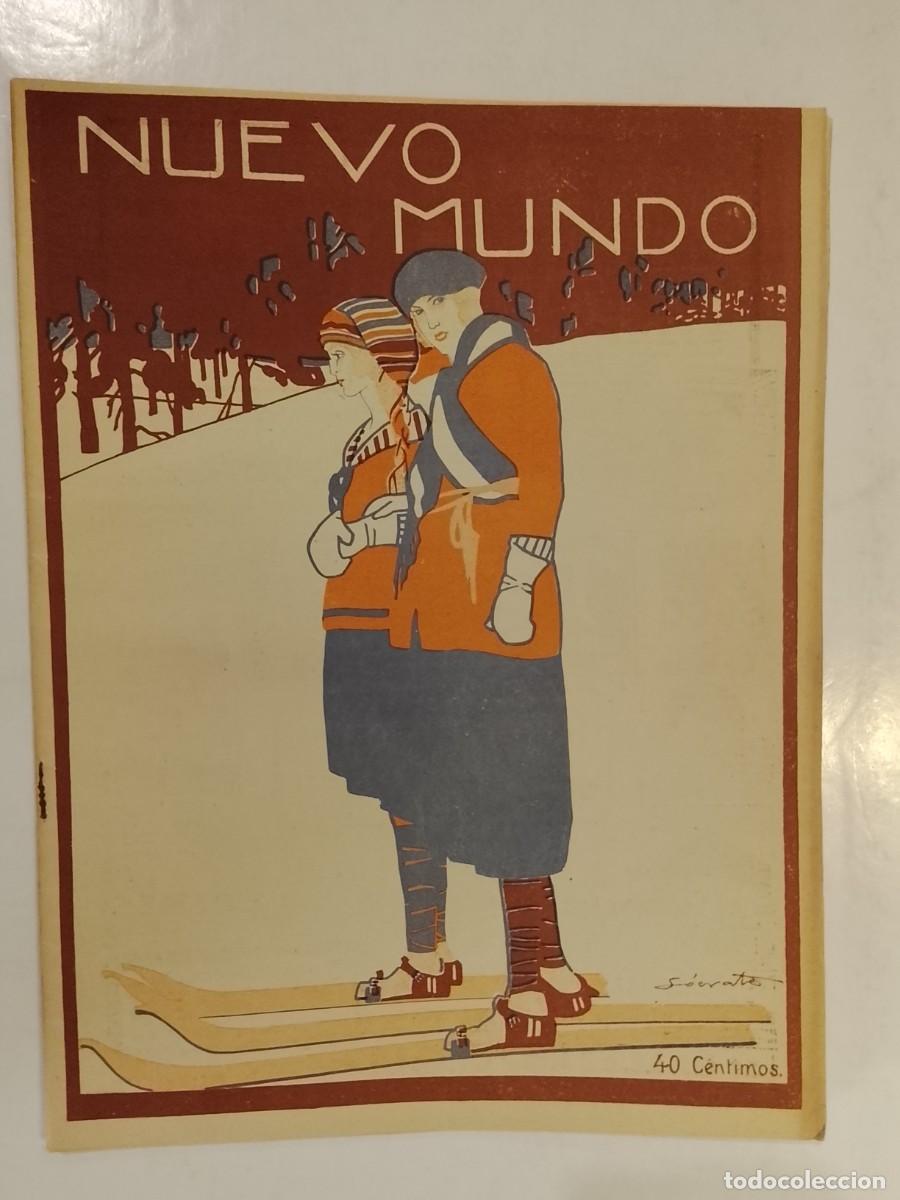 Coleccionismo de revistas y peri&oacute;dicos: NUEVO MUNDO-A&Ntilde;O 1921-LEGION RAS MEDUA-GENERAL CABANELLAS-GORKI RUSIA-ENFERMOS GUERRA BARCELONA ETC