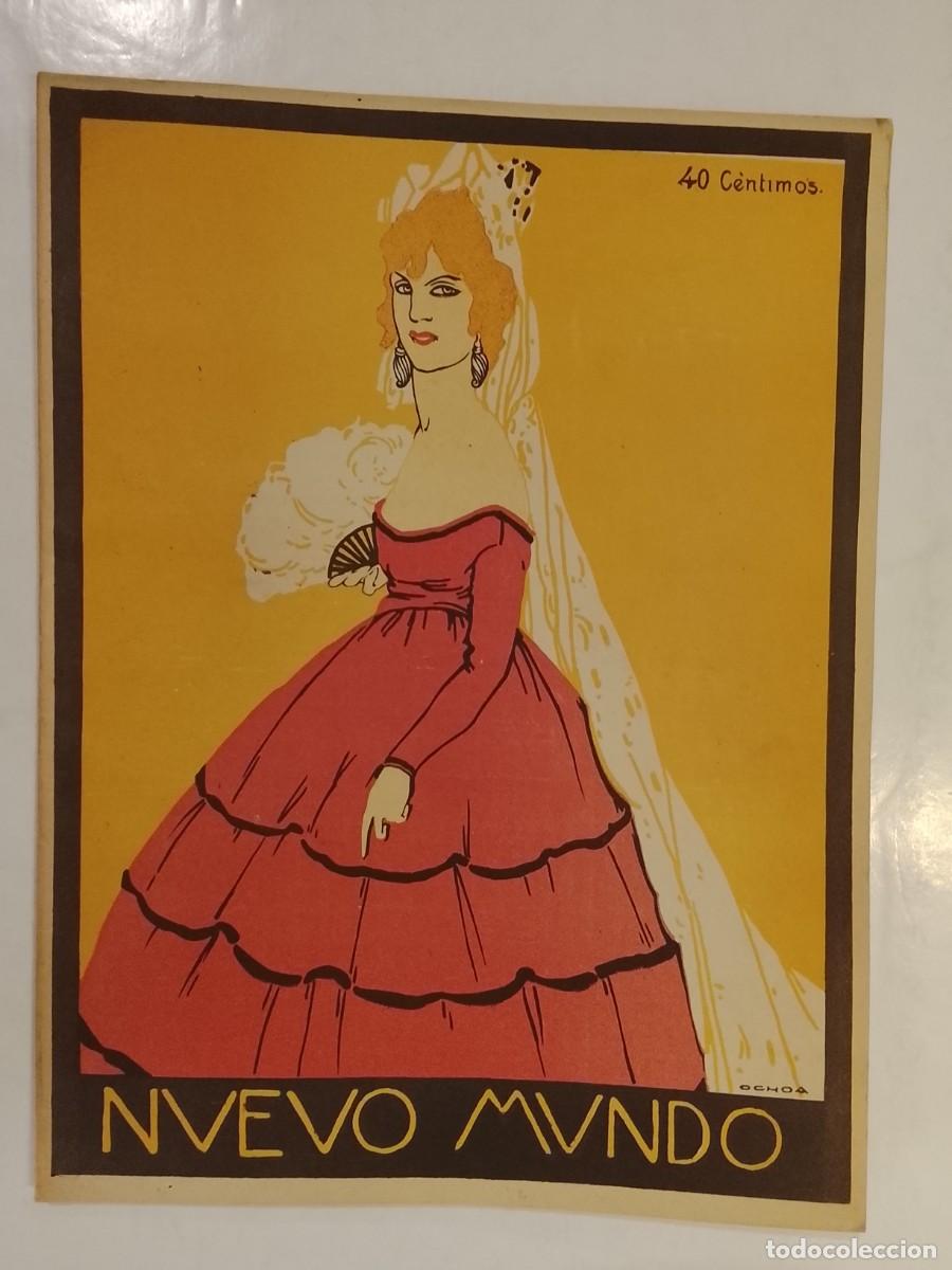 Coleccionismo de revistas y peri&oacute;dicos: NUEVO MUNDO-A&Ntilde;O 1921-FRANCO & SANJURJO MELILLA LEGION-FATTY-ASALTO RAS MEDUA-MISA FOSA DE MARTIRES