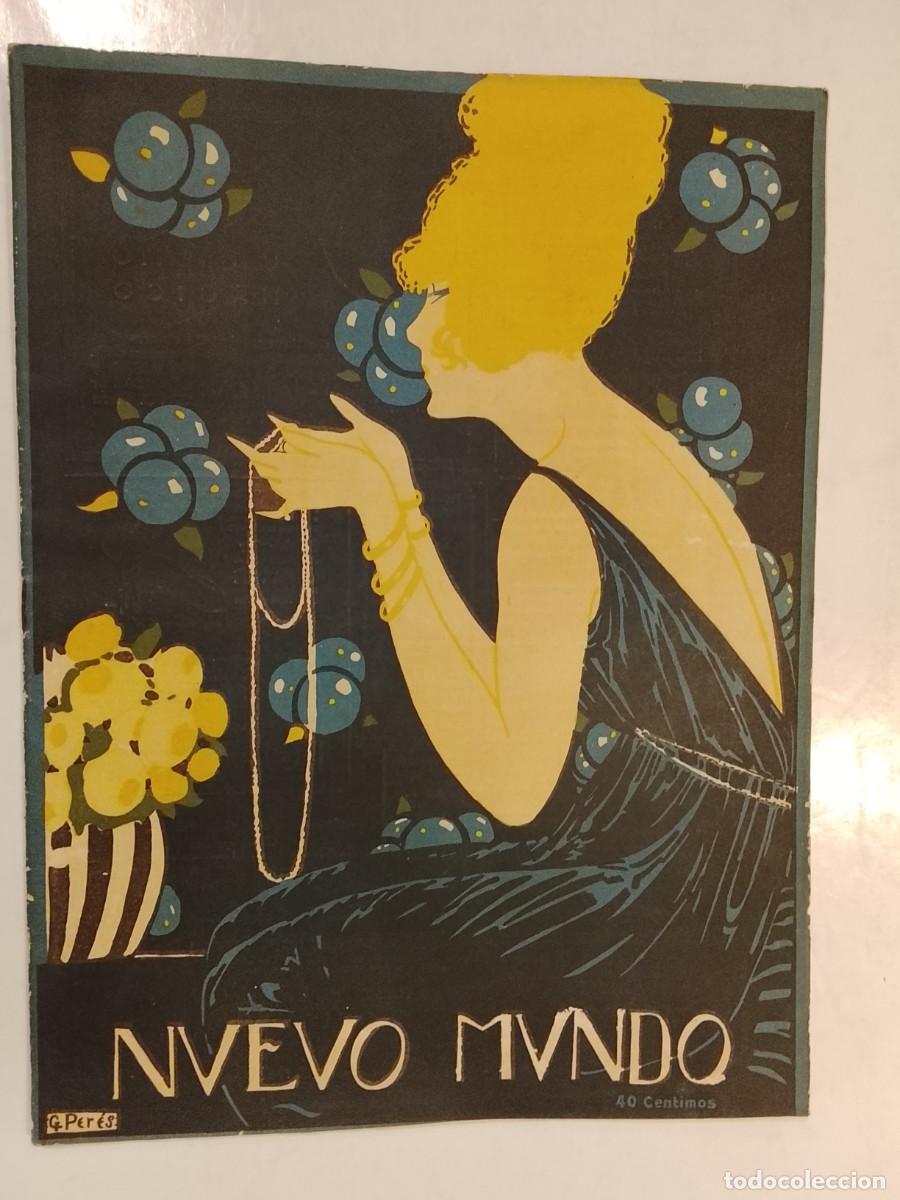 Coleccionismo de revistas y peri&oacute;dicos: NUEVO MUNDO-A&Ntilde;O 1921-MONTE ARRUIZ RECONQUISTA-CADAVER PRIMO DE RIVERA-TRAGEDIA RETIRO-FABRICA PAPEL