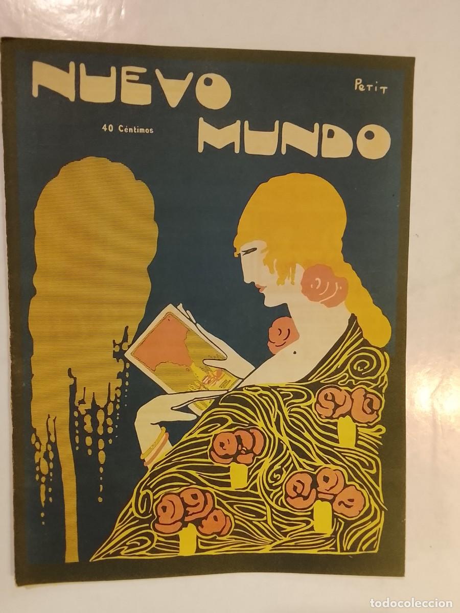 Coleccionismo de revistas y peri&oacute;dicos: NUEVO MUNDO-A&Ntilde;O 1921-PETIT-LEGION-PEPE CAMPUA-REGIMIENTO NAVARRA-HEROE SEBT-CHAPLIN PARIS-TAXUDA ETC