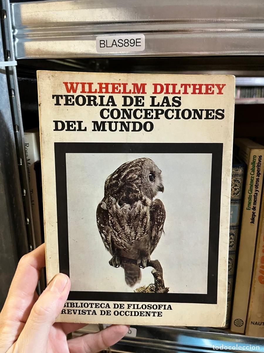 Coleccionismo de revistas y peri&oacute;dicos: BLAS89E Wilhelm Dilthey, Teor&iacute;a de las concepciones del mundo, Revista de Occidente.