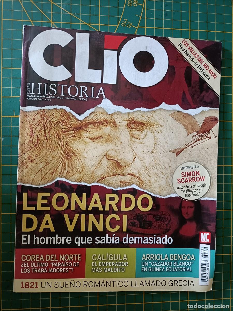 Collectionnisme de Revues et Journaux: CLIO HISTORIA. N&ordm; 124. LEONARDO DA VINCI
