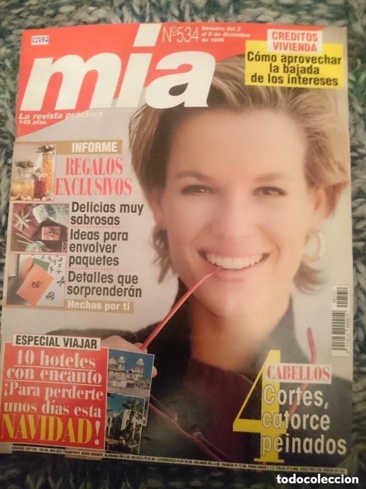 Coleccionismo de revistas y peri&oacute;dicos: MIA N 534 DEL 2 AL 8 DICIEMBRE DE 1996