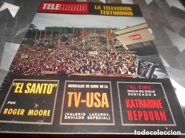 Coleccionismo de revistas y peri&oacute;dicos: TELERADIO - TELE RADIO N 721 24-10-1971