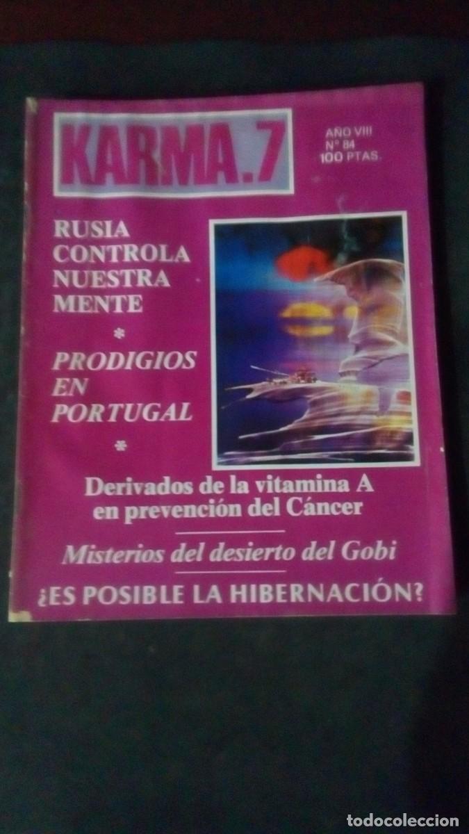 Collectionnisme de Revues et Journaux: KARMA 7 N&ordm; 84-REVISTA DE PARAPSICOLOGIA-OVNIS ESPIRITISMO