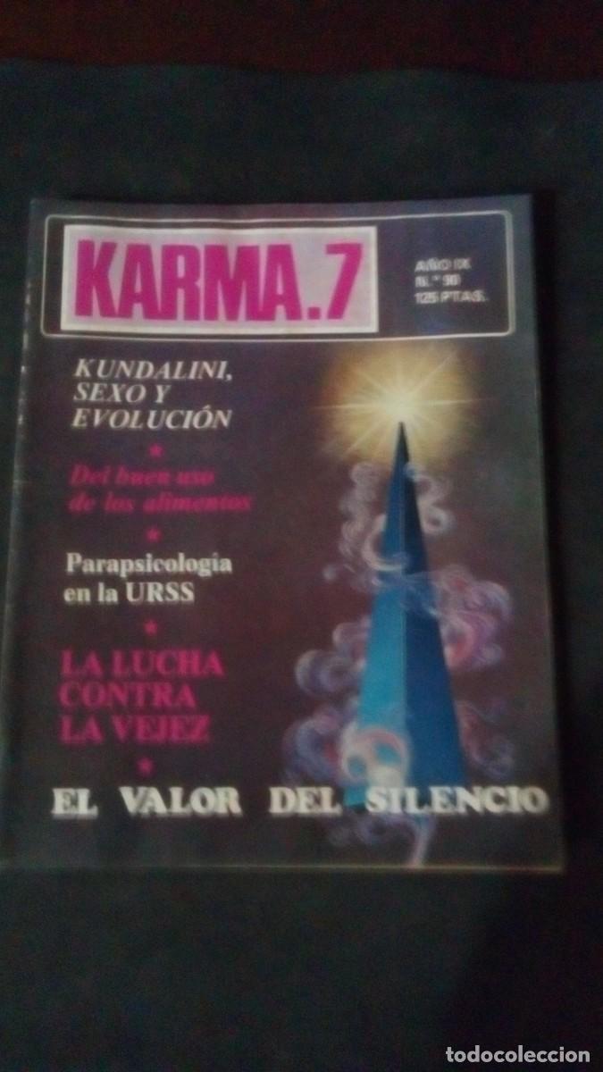 Collectionnisme de Revues et Journaux: KARMA 7 N&ordm; 90-REVISTA DE PARAPSICOLOGIA-OVNIS-ESPIRITISMO