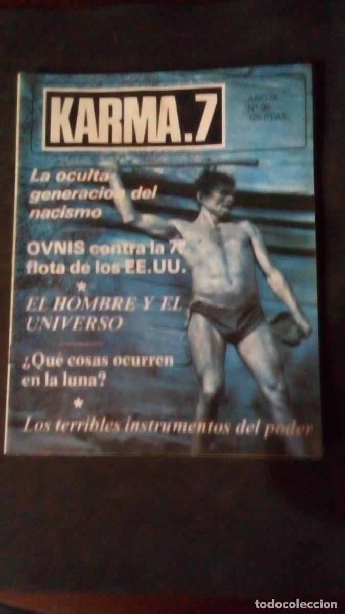 Collectionnisme de Revues et Journaux: KARMA 7 N&ordm; 95-REVISTA DE PARAPSICOLOGIA-OVNIS-ESPIRITISMO