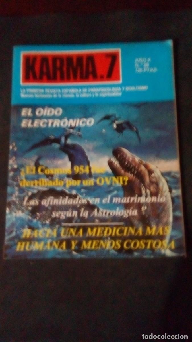 Collectionnisme de Revues et Journaux: KARMA 7 N&ordm; 99-REVISTA DE PARAPSICOLOGIA-OVNIS-ESPIRITISMO
