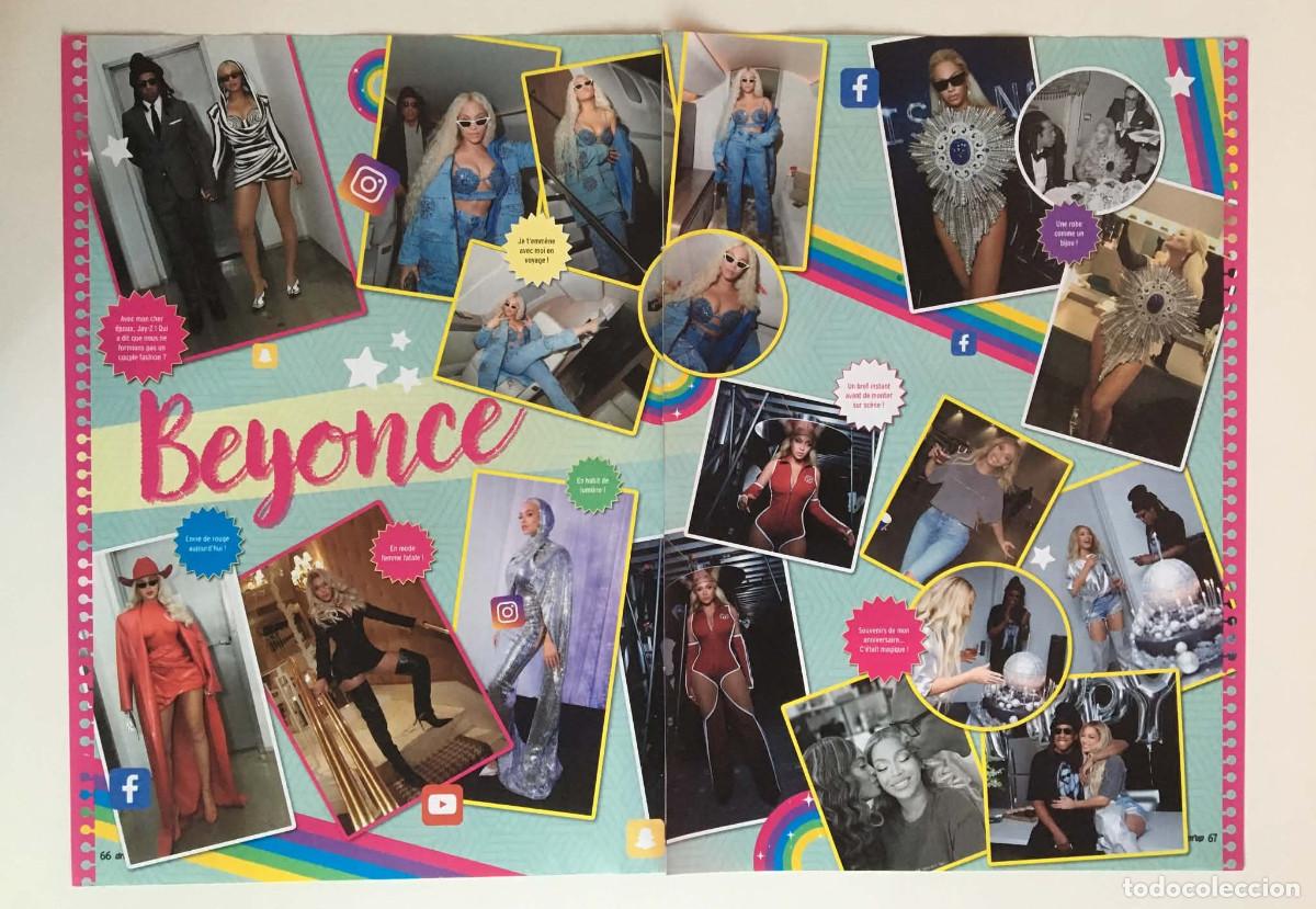 Coleccionismo de revistas y peri&oacute;dicos: Beyonc&eacute; & Jay-Z Renaissance Tour Photo Album Page &ndash; Dream'up Magazine France Clipping A3