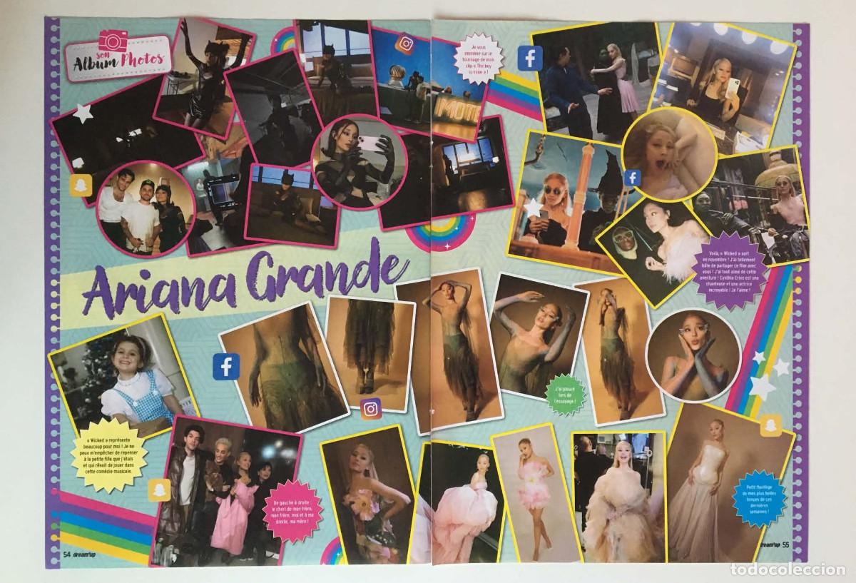 Collection Magazines and Newspapers: Ariana Grande Wicked & The Boy Is Mine Photo Album Page - Dream'up Magazine France Clipping A3 Music