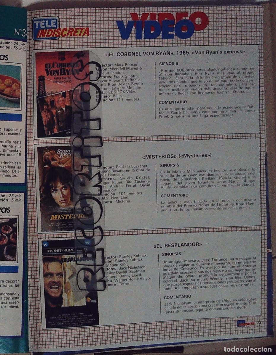 Collection Magazines and Newspapers: NOVEDADES EN VIDEO EL RESPLANDOR MISTERIOS SYLVIA KRISTEL EL CORONEL VON RYAN RAFFAELLA CARRA