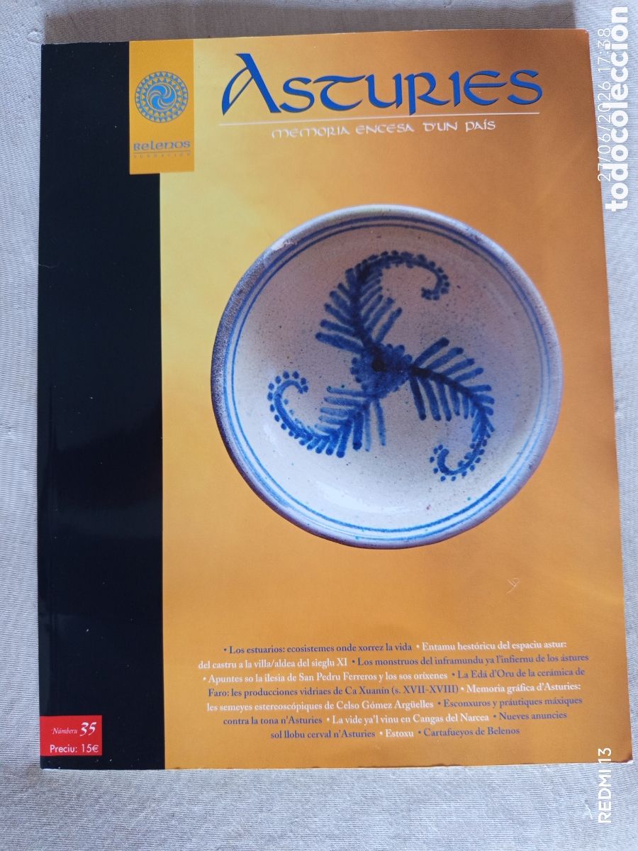 Collezionismo di Riviste e Giornali: BELENOS ASTURIES 2015 N. 35